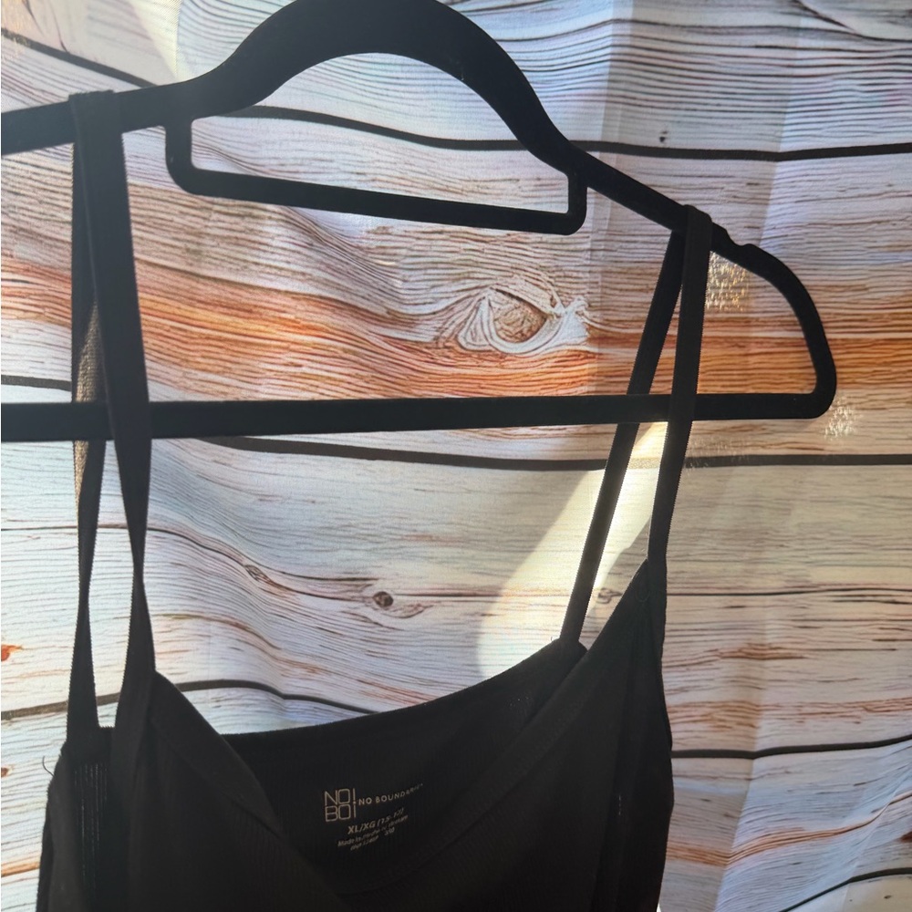 No Boundaries Black Women's Tank top.